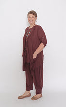 Load image into Gallery viewer, 7142 Waterfall Cardi Chocolate