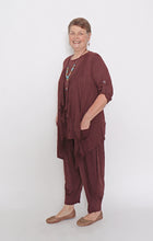 Load image into Gallery viewer, 7142 Waterfall Cardi Chocolate