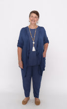 Load image into Gallery viewer, 7142 Waterfall Cardi Denim