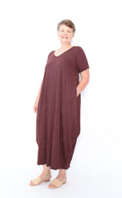 Load image into Gallery viewer, 7446 Chocolate Tie Dress