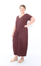 Load image into Gallery viewer, 7446 Chocolate Tie Dress