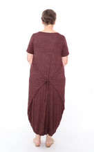 Load image into Gallery viewer, 7446 Chocolate Tie Dress