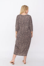 Load image into Gallery viewer, 7849 Brown Leopard dress