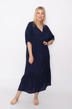 Load image into Gallery viewer, 7943 Flowy dress Navy
