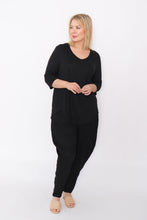 Load image into Gallery viewer, 7987 Black top & 7774 pants
