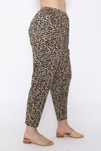 Load image into Gallery viewer, 7853 Khaki Leopard pants with pockets