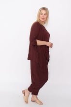 Load image into Gallery viewer, 7142 Cardi, 7761 top & 7718 pants Chocolate