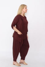 Load image into Gallery viewer, 7142 Cardi, 7761 top & 7718 pants Chocolate