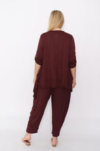 Load image into Gallery viewer, 7142 Cardi, 7761 top &amp; 7718 pants Chocolate
