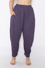 Load image into Gallery viewer, 7718 Ink comfy cotton pants
