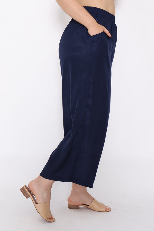 7983 Wide Let Pant Navy