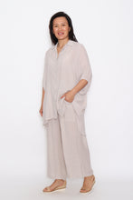 Load image into Gallery viewer, 7451 Beige Relaxed Oversized-Fit shirt & 7735 Beige Pants