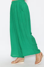Load image into Gallery viewer, 7735 Christmas Green Wide-Leg Pants