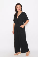 Load image into Gallery viewer, 7942 Black Relaxed Fit Jumpsuit