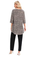 Load image into Gallery viewer, Brown leopard top