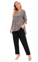 Load image into Gallery viewer, Brown leopard top