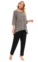 Load image into Gallery viewer, Brown leopard top