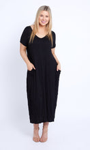 Load image into Gallery viewer, 7643 Crinkle Cotton Pockets dress
