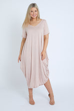 Load image into Gallery viewer, 7446 Rosewood Tie Dress