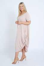 Load image into Gallery viewer, 7446 Rosewood Tie Dress
