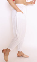 Load image into Gallery viewer, 7774 White Harem pants