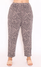 Load image into Gallery viewer, 7853 Brown Leopard loss pants with pockets