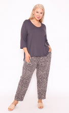 Load image into Gallery viewer, 7853 Brown Leopard loss pants with pockets