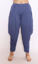 Load image into Gallery viewer, 7774 Denim-blue Harem pants