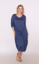 Load image into Gallery viewer, 7618 Navy Magic Tie dress