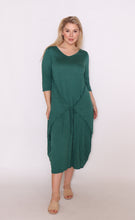 Load image into Gallery viewer, 7618 Green Magic Tie dress