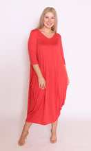 Load image into Gallery viewer, 7618  Melon Magic Tie dress