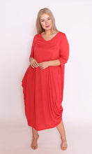 Load image into Gallery viewer, 7618  Melon Magic Tie dress