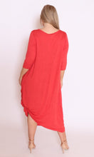 Load image into Gallery viewer, 7618  Melon Magic Tie dress