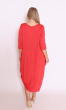 Load image into Gallery viewer, 7618  Melon Magic Tie dress