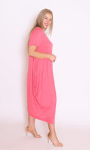 Load image into Gallery viewer, 7446 melon tie dress