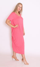 Load image into Gallery viewer, 7446 melon tie dress