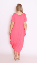 Load image into Gallery viewer, 7446 melon tie dress