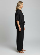Load image into Gallery viewer, 8073 Relaxed Collared Top &amp; 8077 Wide-Leg Pants Set
