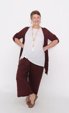 Load image into Gallery viewer, 7749 Chocolate wide leg pants
