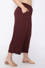 Load image into Gallery viewer, 7749 Chocolate wide leg pants
