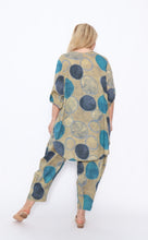 Load image into Gallery viewer, 7929 Teal  print Top
