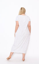 Load image into Gallery viewer, 7932 white stripy dress
