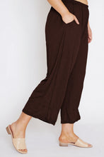 Load image into Gallery viewer, 7749 Chocolate wide leg pants
