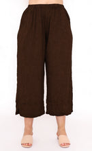 Load image into Gallery viewer, 7749 Chocolate wide leg pants
