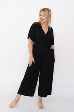 Load image into Gallery viewer, 7942 comfy cotton Jumpsuit Black
