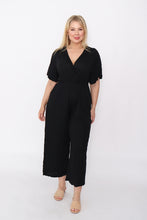 Load image into Gallery viewer, 7942 comfy cotton Jumpsuit Black
