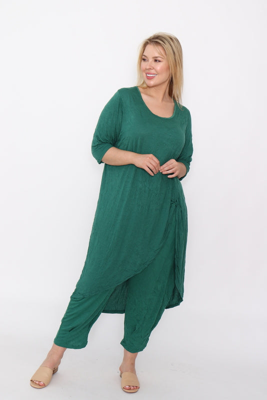 7757 Top & 7718 Pants Green