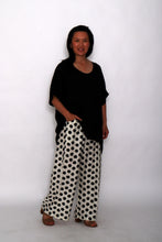 Load image into Gallery viewer, 7451 black Shirt &amp; 7919 black top &amp; 7972 Black Polka pants
