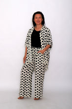 Load image into Gallery viewer, 7451 black Shirt &amp; 7919 black top &amp; 7972 Black Polka pants
