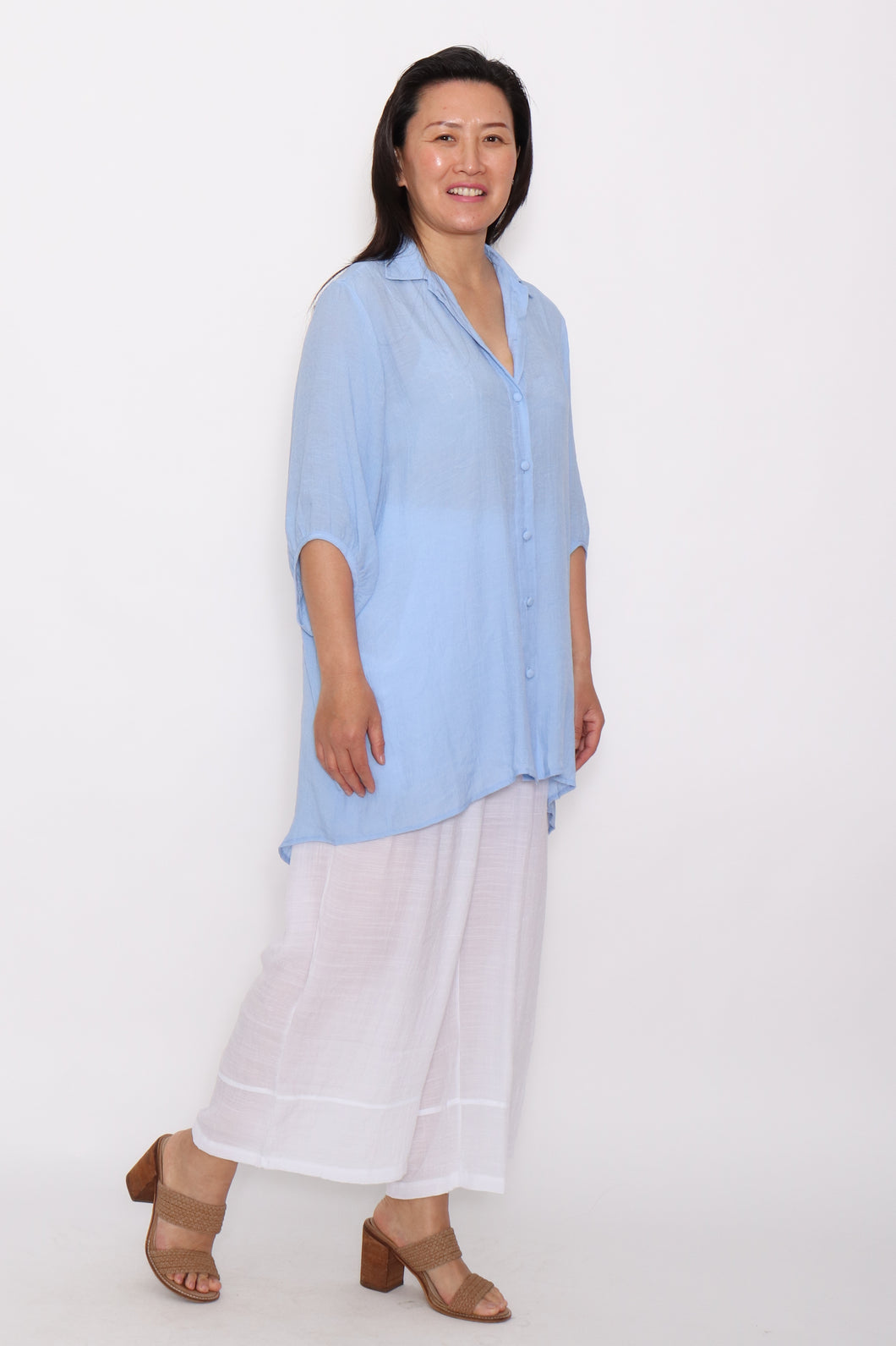 7451 Sky Blue Shirt & 7735 White pants